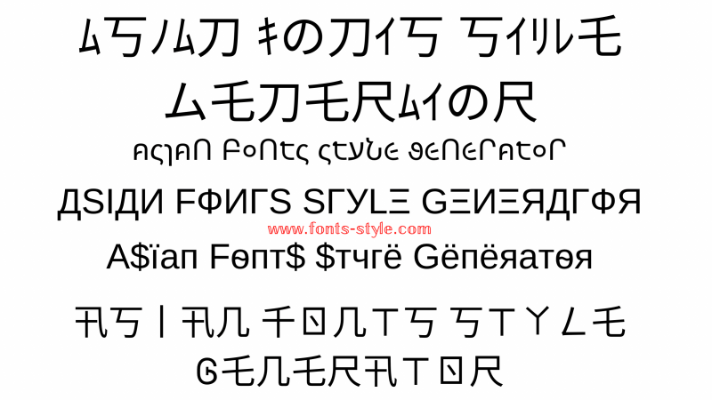 asian-fonts-style