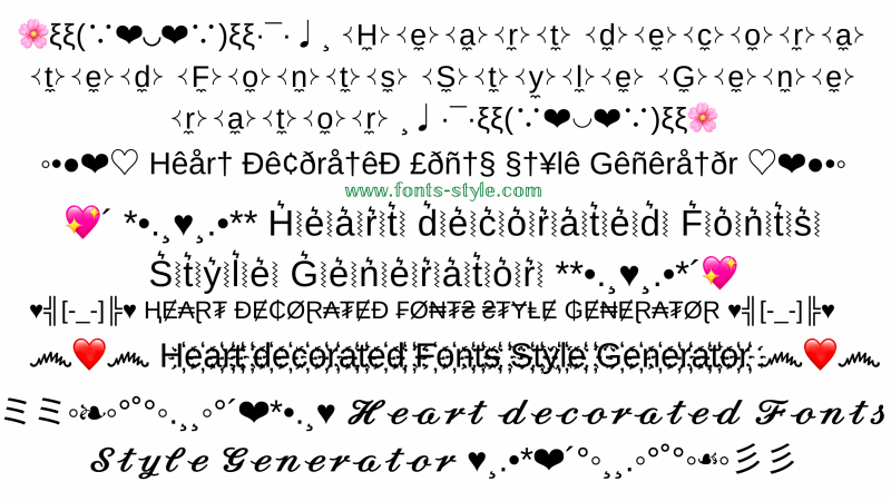 heart-decorated-fonts-style